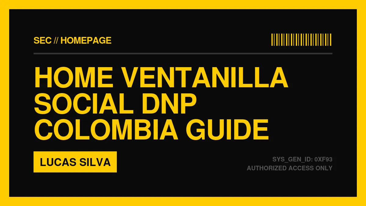 Ventanilla Social DNP GOV Co Hero Image